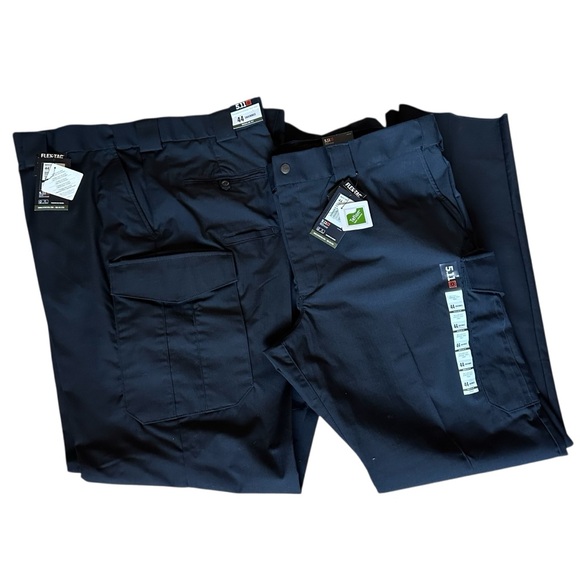 5.11 Tactical B Class Stryke PDU Midnight Navy Unhemmed Men’s Pants 2 Pair Sz 44